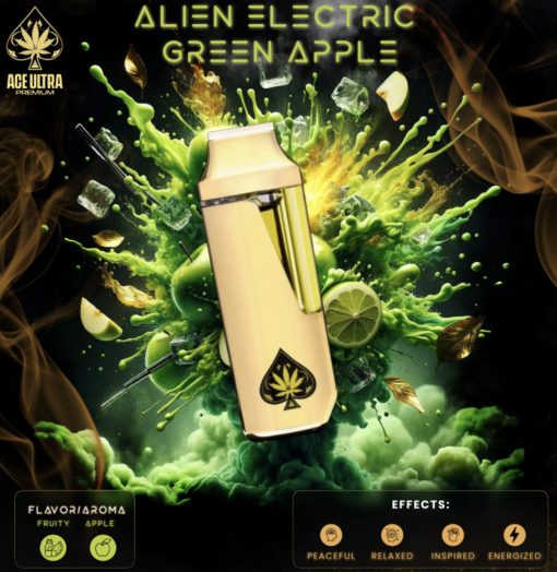 Ace Alien Electric Green Apple